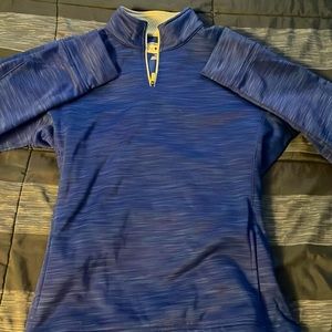 Therma base Authentic collection Mens large blue pullover
